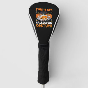 Halloween Gift This Is My Halloween Costume Golf Head Cover