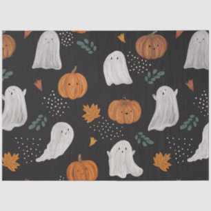 Halloween Gift Tissue Paper – Ghosts, Pumpkins