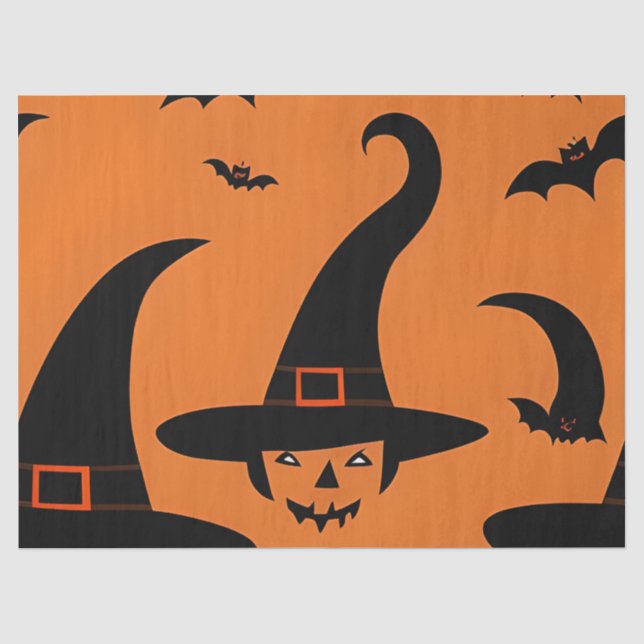 Halloween Gift Tissue Paper | Gift Supplies (Front)
