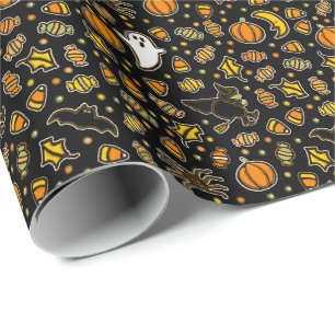 Halloween Gift Wrapping Paper