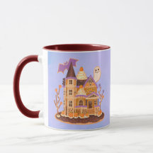 Halloween Gingerbread Haunted House