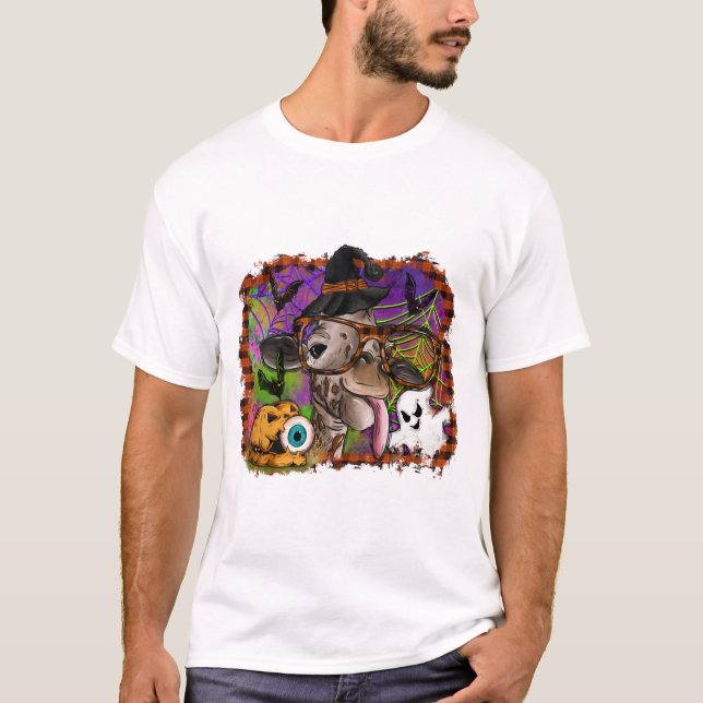 Halloween Giraffe T-Shirt (Front)