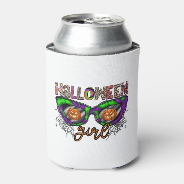Halloween Girl Can Cooler (Can Front)