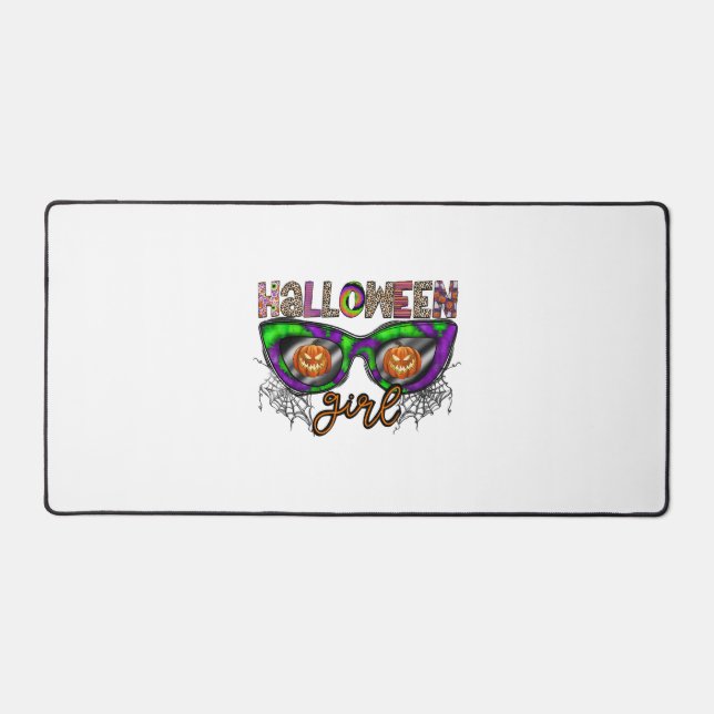 Halloween Girl Desk Mat (Front)
