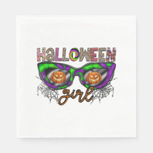 Halloween Girl Napkin
