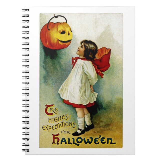 Halloween Girl Notebook (Front)