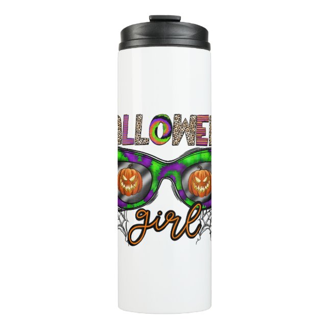 Halloween Girl Thermal Tumbler (Front)