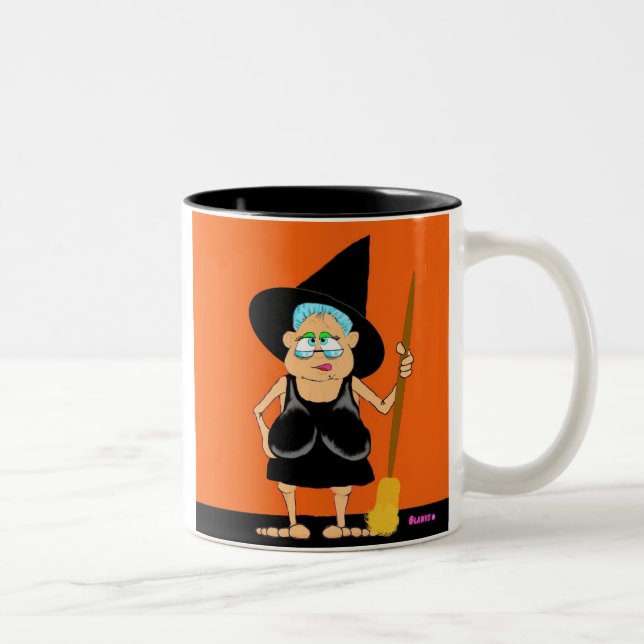 Halloween Gladys Mug (Right)