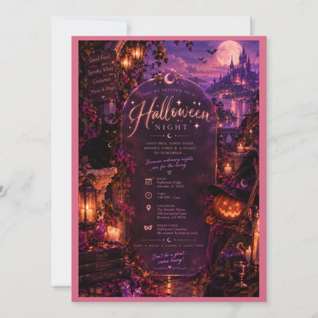 Halloween Glam Night (Front)