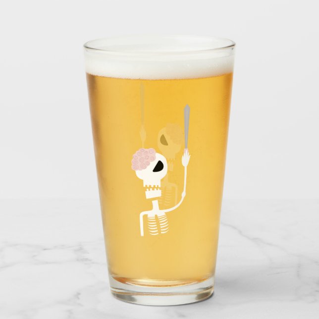 Halloween Glass (Back Filled)