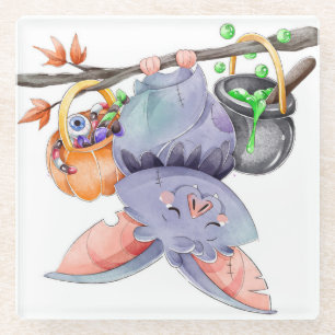 Halloween Glass Coaster