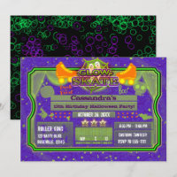 Halloween Glow Roller Skate Skating Birthday Party