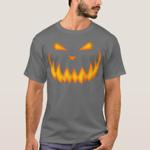 Halloween Glowing Pumpkin 3607 T-Shirt