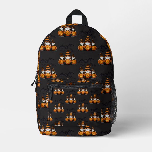 Halloween Gnome Backpack (Front)