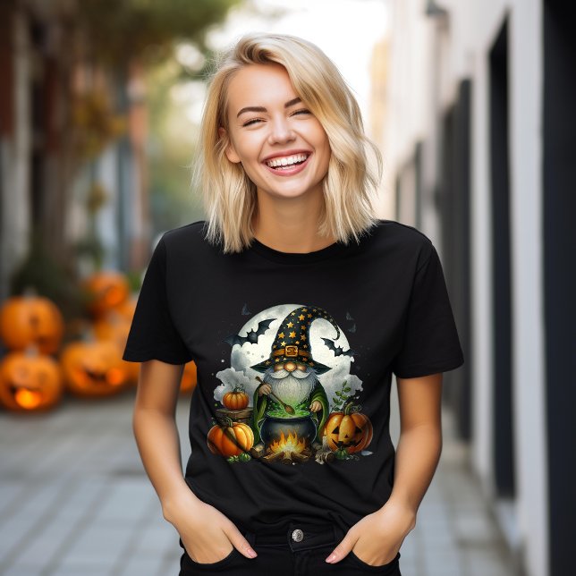 Halloween Gnome Brewing T-Shirt (Creator Uploaded)