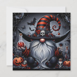 Halloween Gnome Card