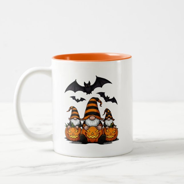 Halloween Gnome Coffee Mug (Left)