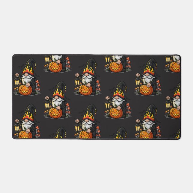 Halloween Gnome Desk Mat (Front)