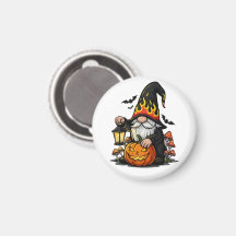 Halloween Gnome Magnet