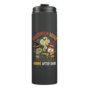 Halloween Gnome Midnight Mischief Thermal Tumbler