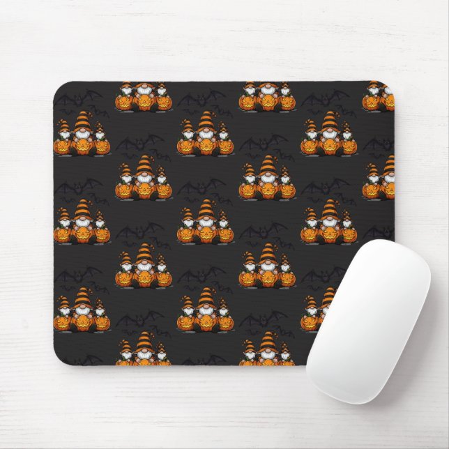 Halloween Gnome Mousepad (With Mouse)