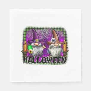 Halloween Gnome  Napkin