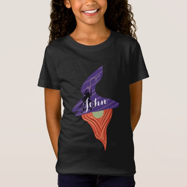 Halloween Gnome Spider Name T-Shirt (Front)