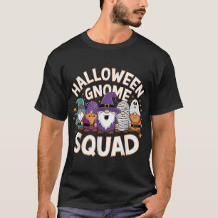 Halloween Gnome Squad Group Family Costume T-Shirt