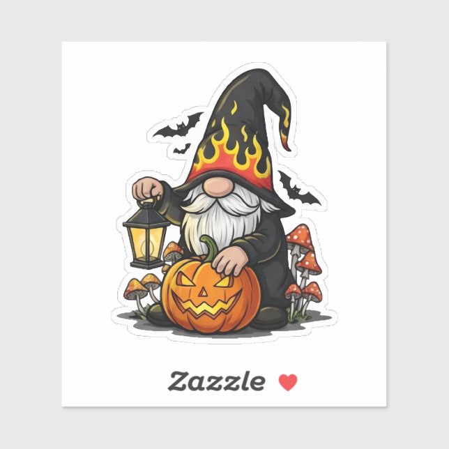 Halloween Gnome Sticker (Sheet)
