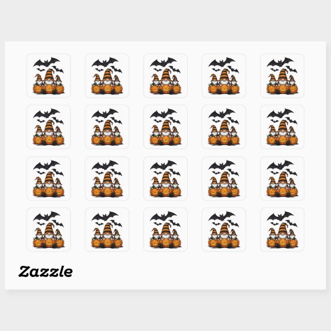 Halloween Gnome Sticker (Sheet)