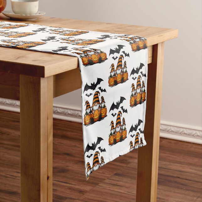 Halloween Gnome Table Runner (In Situ)