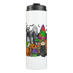Halloween Gnome Thermal Tumbler
