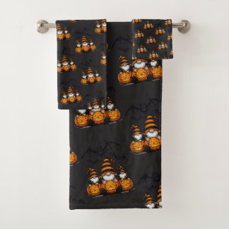 Halloween Gnome Towel Set