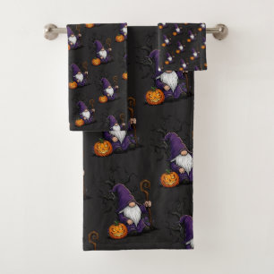Halloween Gnome Towel Set