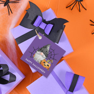 Halloween Gnome Trick or Treat Favour Tags