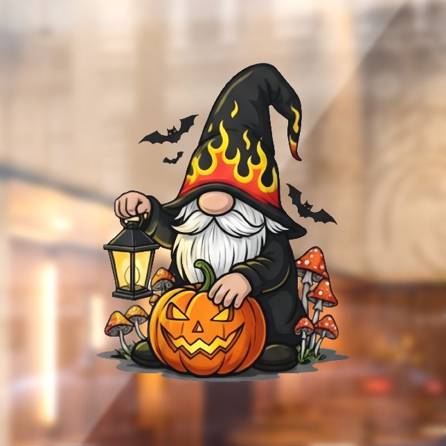 Halloween Gnome Window Cling (Sheet 2)