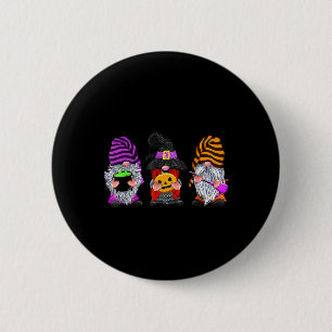 Halloween Gnomes Cute Autumn Pumpkin Fall Fun Holi 6 Cm Round Badge