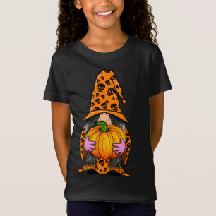 Halloween Gnomes Cute Autumn Pumpkin It's Fall Yal T-Shirt