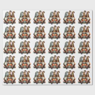 Halloween Gnomes Gift Wrap