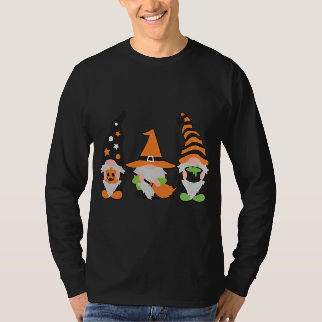 Halloween Gnomes T-Shirt (Front)