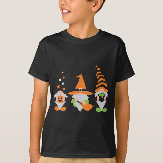Halloween Gnomes T-Shirt (Front)