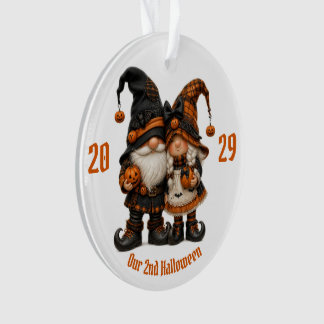 Halloween Gnomes There's Gnome one like you Ornament