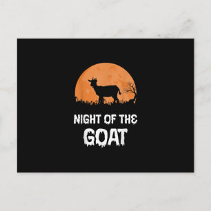 Halloween Goat Costume Gift Postcard