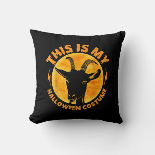 Halloween Goat Costumes Funny Goat Farming Farmer Cushion
