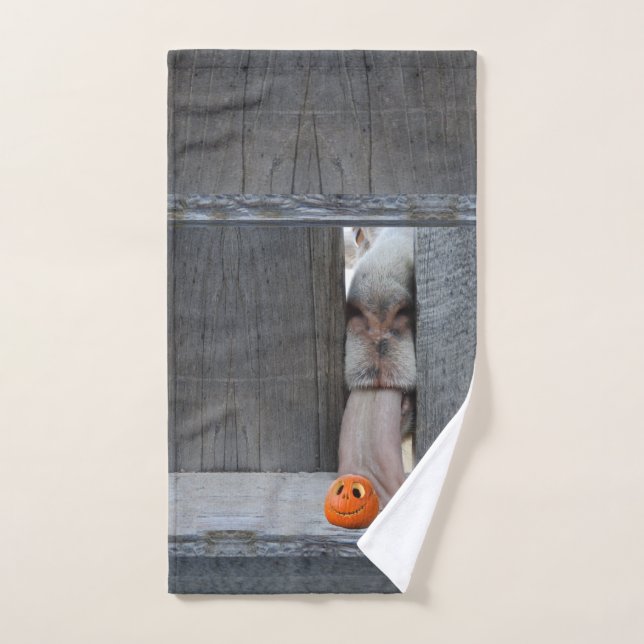 Halloween Goat Hand Towel (Hand Towel)