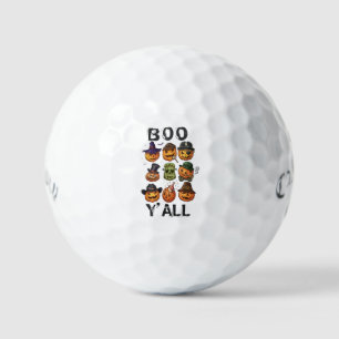 Halloween Golf Balls - Boo Y'all Pumpkin Funny