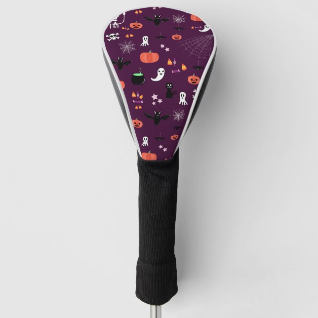 Halloween Golf Head Cover (Front)