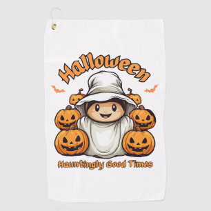 Halloween golf towel