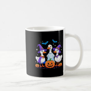 Halloween Goose Ghost Pumpkin Witch Costume Soky F Coffee Mug