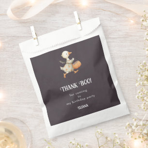 Halloween Goose Grey Kids Birthday Costume Party  Favour Bags